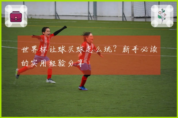 世界杯让球买球怎么玩？新手必读的实用经验分享